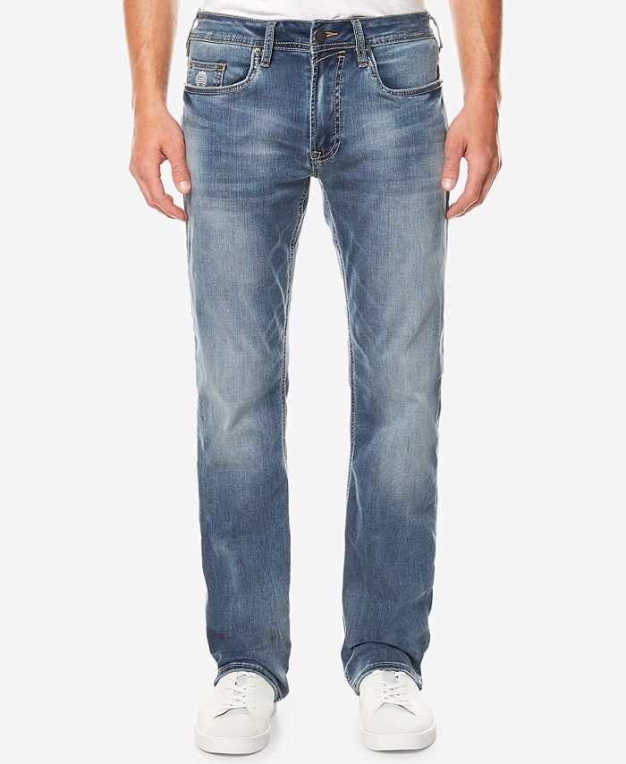 Buffalo David Bitton Men's Driven-X Relaxed Straight-Fit Stretch Jeans ...