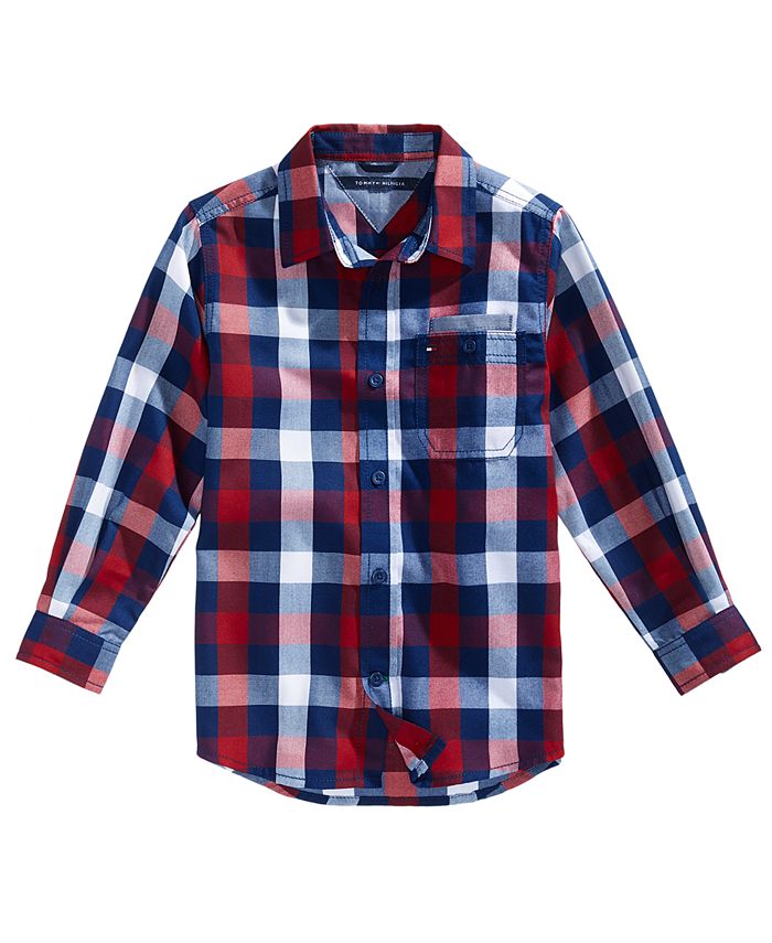Tommy hilfiger boys sales shirts