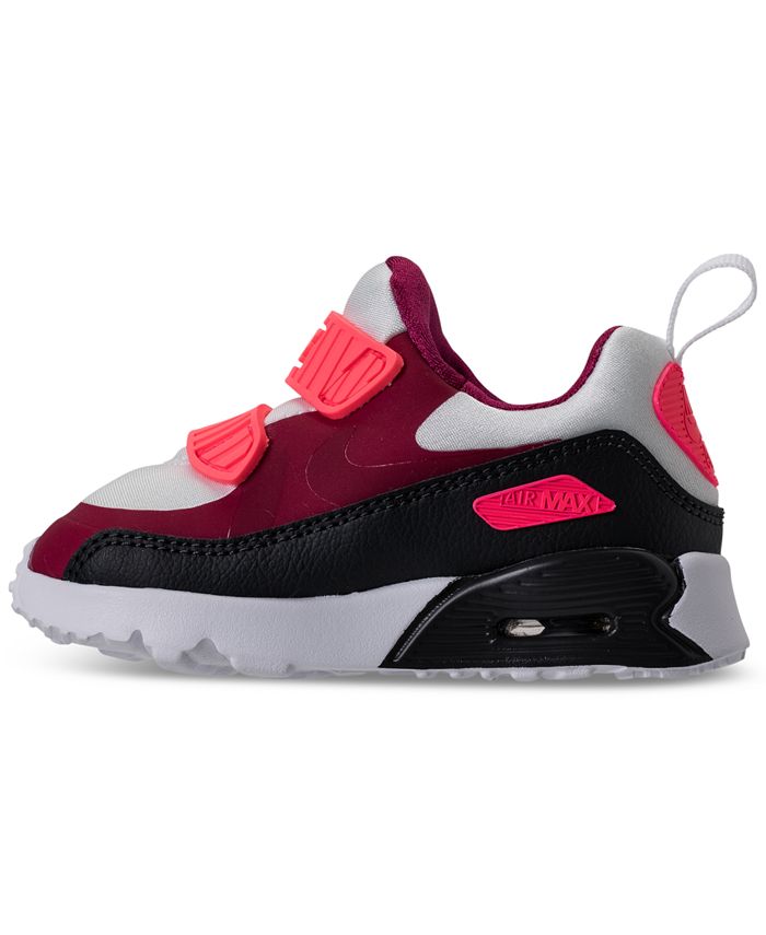 Nike Little Girls' Air Max Tiny 90 Running Sneakers from Finish Line Macy's