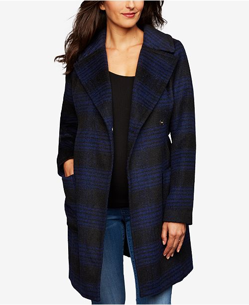 A Pea In The Pod Plaid Maternity Jacket Reviews Maternity