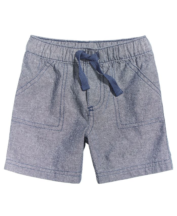 First Impressions Woven Cotton Shorts, Baby Boys, Created for Macy's ...