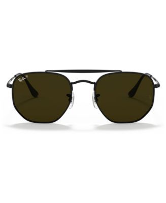 Ray-Ban Polarized Sunglasses, RB3648 THE MARSHAL - Macy's