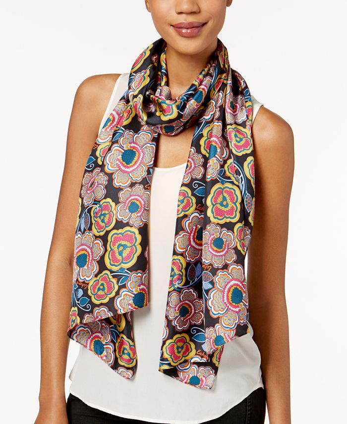 Macy's silk scarves discount