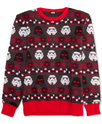 Hybrid - Star Wars Men's Darth Vader & Stormtrooper Stripe Sweater