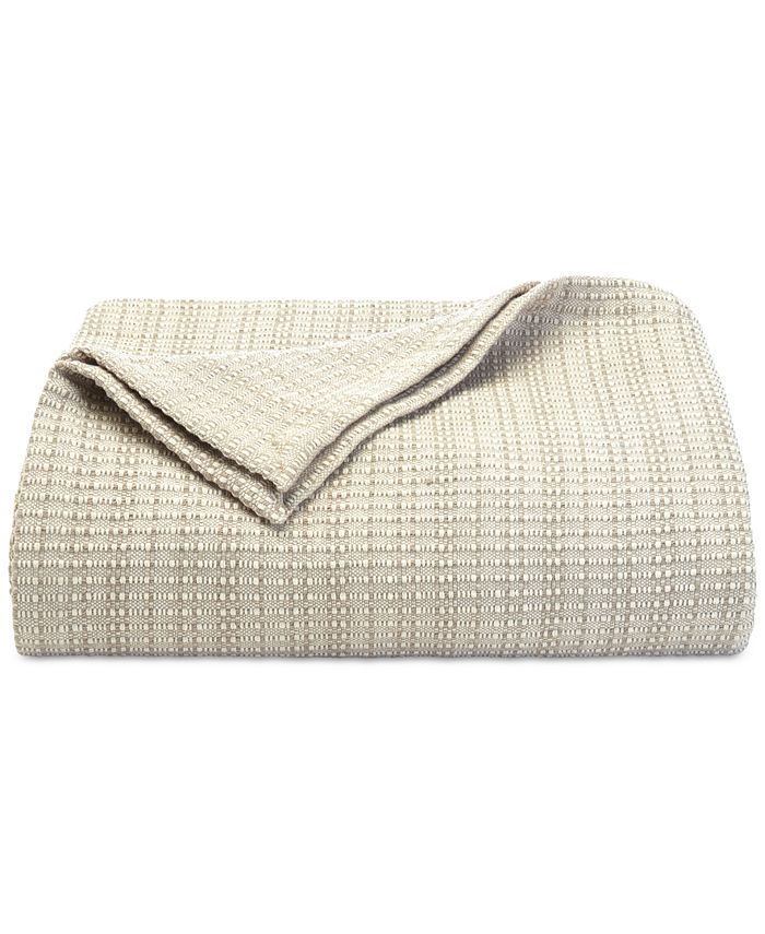 Tommy Bahama Home Tommy Bahama Bamboo Woven Cotton Reversible Blanket
