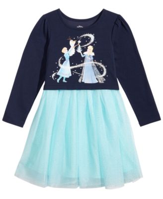 Disney - Frozen Glitter Tutu Dress, Toddler Girls (2T-5T) & Little Girls (2-6X)