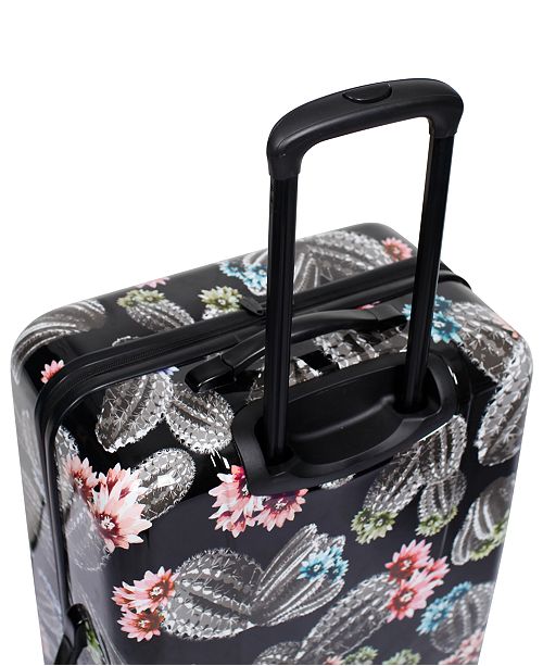 Jessica Simpson Cactus Printed 25" Hardside Spinner Suitcase Upright