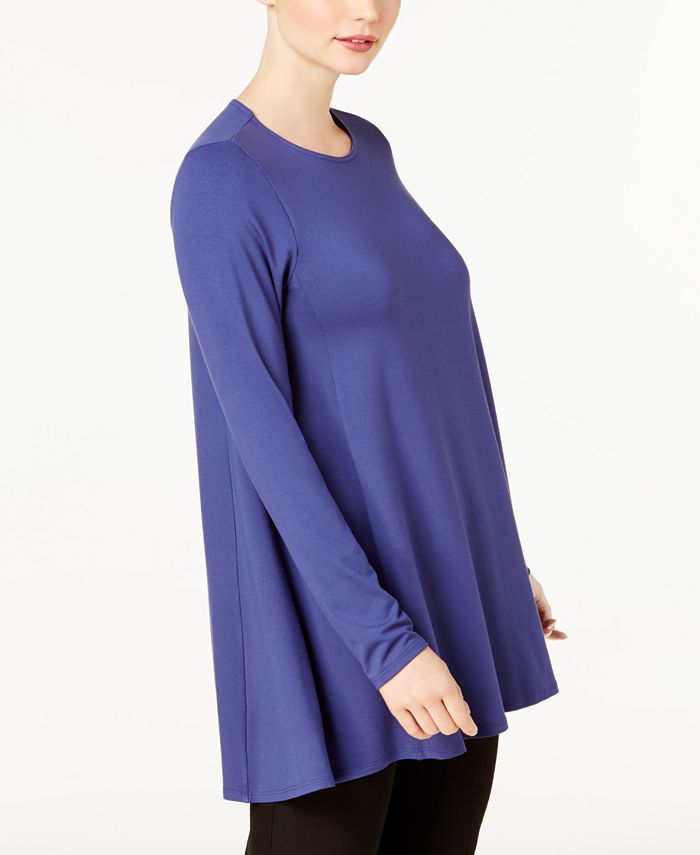 Eileen Fisher Stretch Jersey HighLow Tunic, Created for Macy's