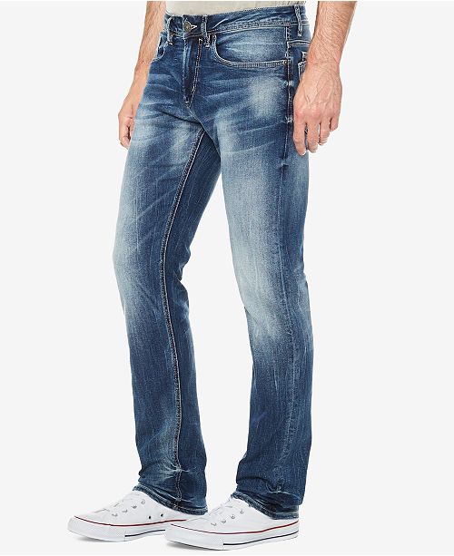 Buffalo David Bitton Men's Evan-X Slim Straight Fit Stretch Jeans ...