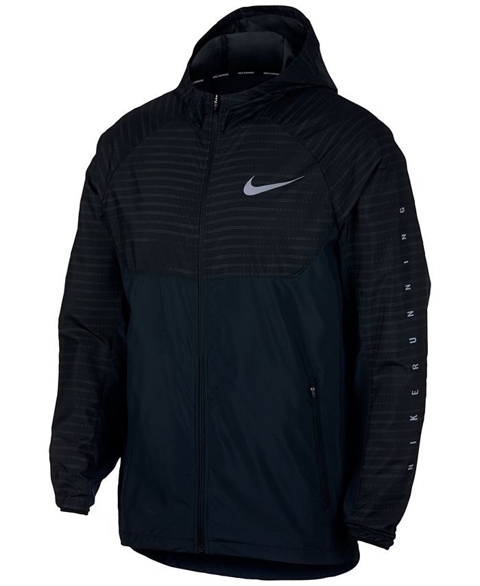 Hick Offentliggørelse entreprenør Nike Men's Essential Hooded Water-Resistant Running Jacket - Macy's