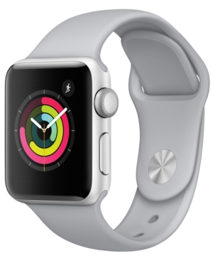 UPC 190198507938 product image for Apple Watch Series 3 Gps, 38mm Silver Aluminum Case with Fog Sport Band | upcitemdb.com