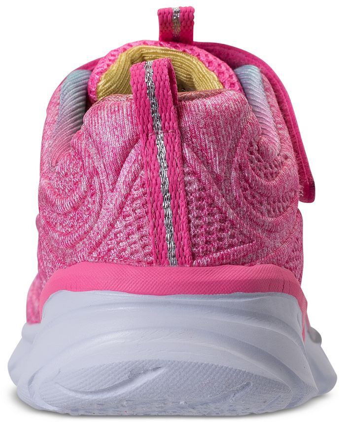 Skechers Toddler Girls' Swirly Girl - Shimmer Time Athletic Sneakers ...