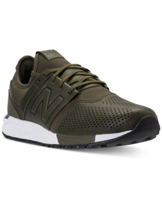 new balance men's 247 leather shoes