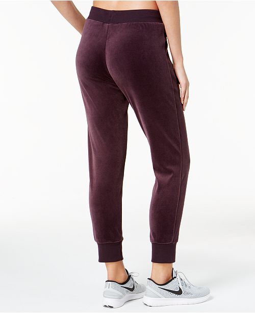 velour nike pants