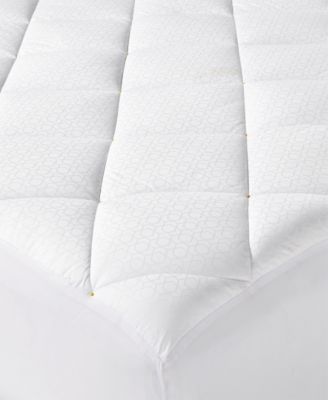 hotel collection silver mattress pad