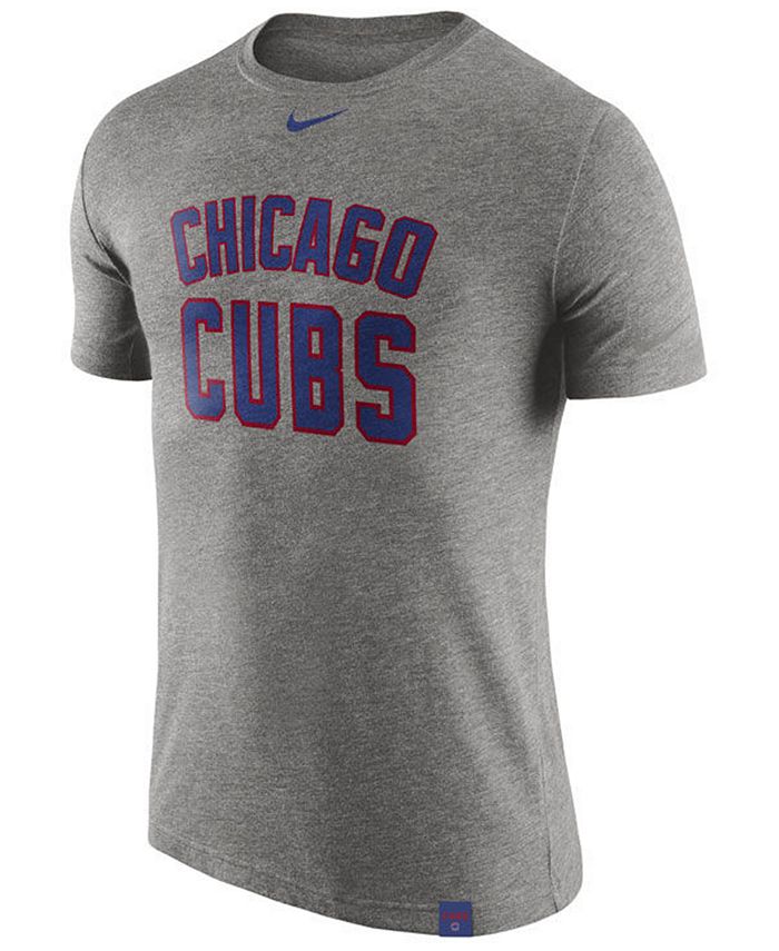 Nike Men's Chicago Cubs Dri-Fit DNA T-Shirt - Macy's