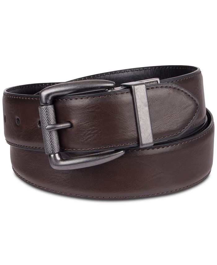 Levi's Men's Big & Tall Reversible Leather Belt Macy's