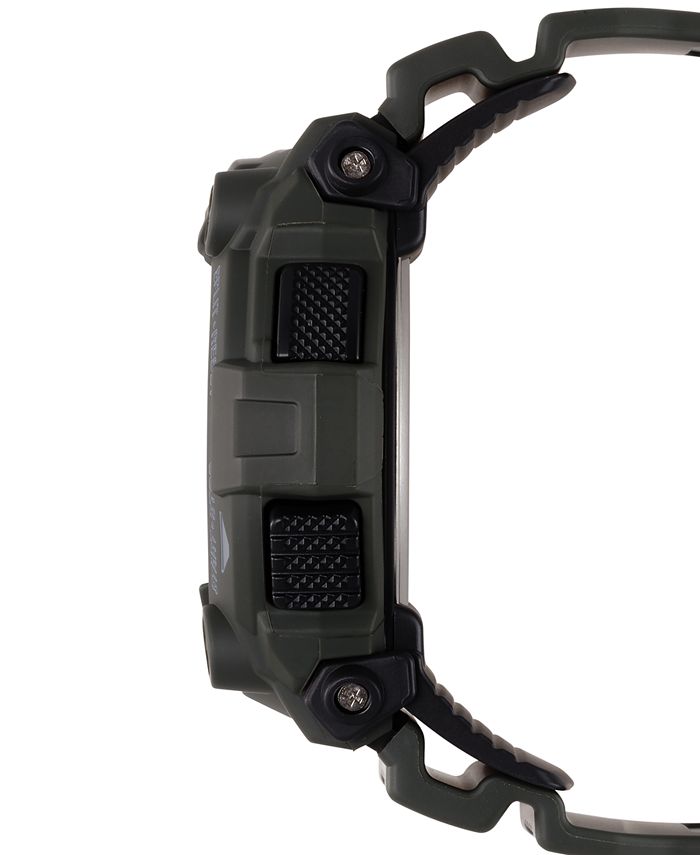 olive green g shock watch