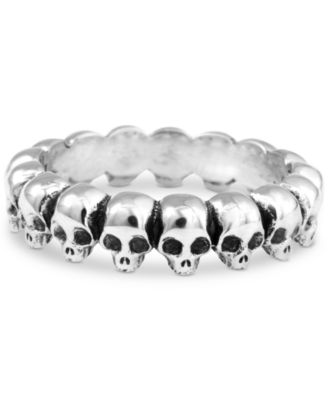 King Baby - Men's Skull Ring in Sterling Silver