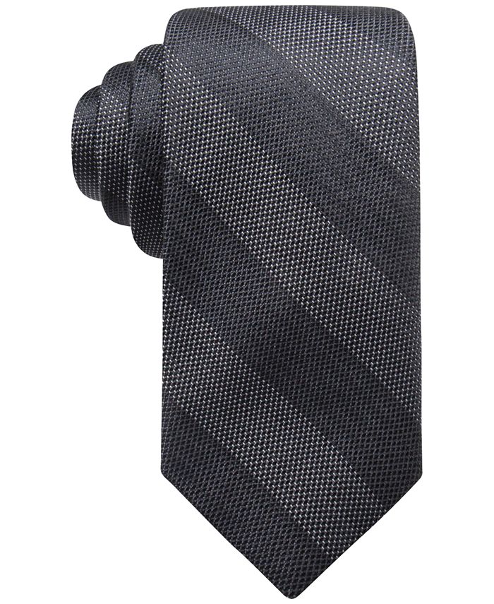 Ryan Seacrest Distinction Men's Islip Bar Stripe Silk Tie, Created for ...