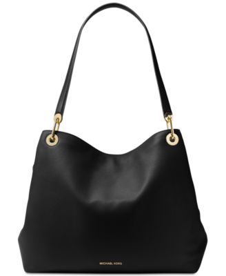 michael kors raven shoulder tote