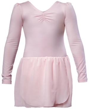 Flo Dancewear Long-Sleeve Skirted Leotard Little Girls & Big Girls