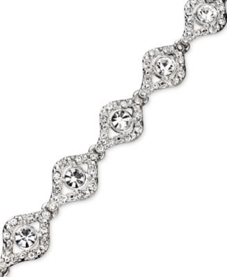 Charter Club - Crystal Link Bracelet, Created for Macy's