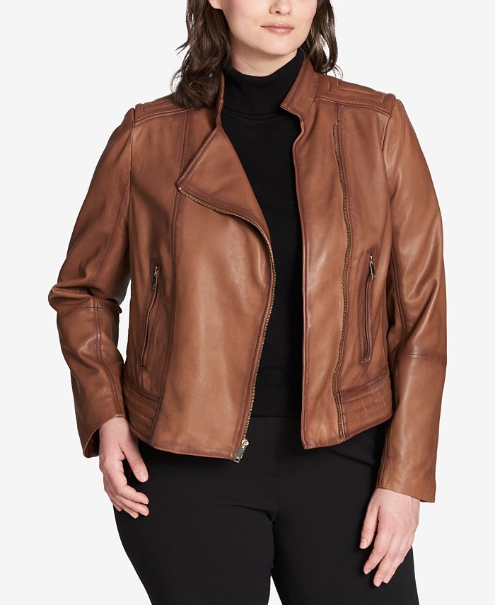 dkny plus size coats
