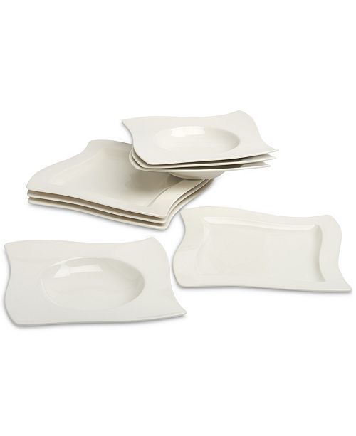 New Wave 8 Pc Dinnerware Set