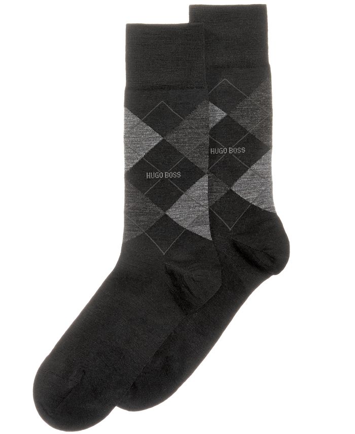 Hugo Boss Men's Argyle Socks & Reviews - Underwear & Socks - Men - Macy's