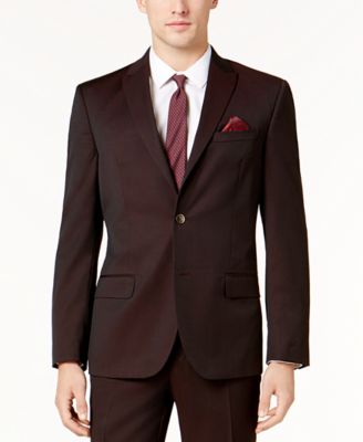 ben sherman burgundy suit