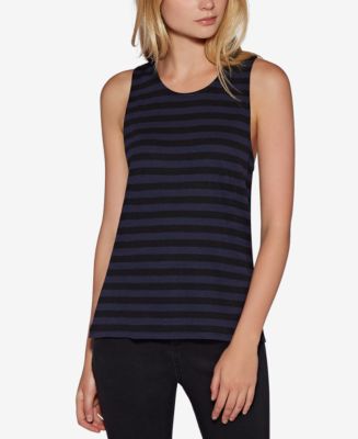 Avec Les Filles Striped Tank Top - Macy's