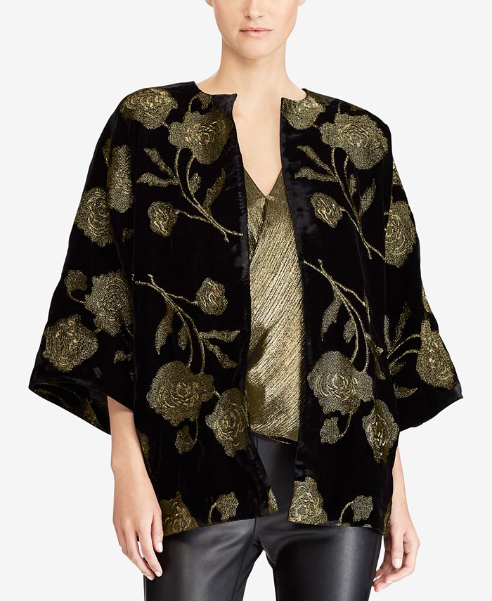 Lauren Ralph Lauren Petite Kimono-Inspired Jacket - Macy's