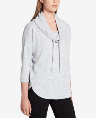Calvin Klein - Marled Cowl-Neck Top