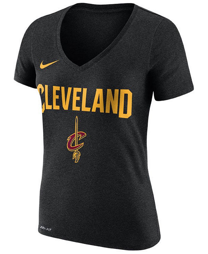 Nike Women's Cleveland Cavaliers Wordmark T-Shirt - Macy's
