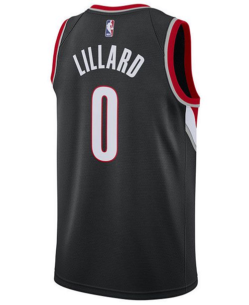 Nike Men S Damian Lillard Portland Trail Blazers Icon Swingman