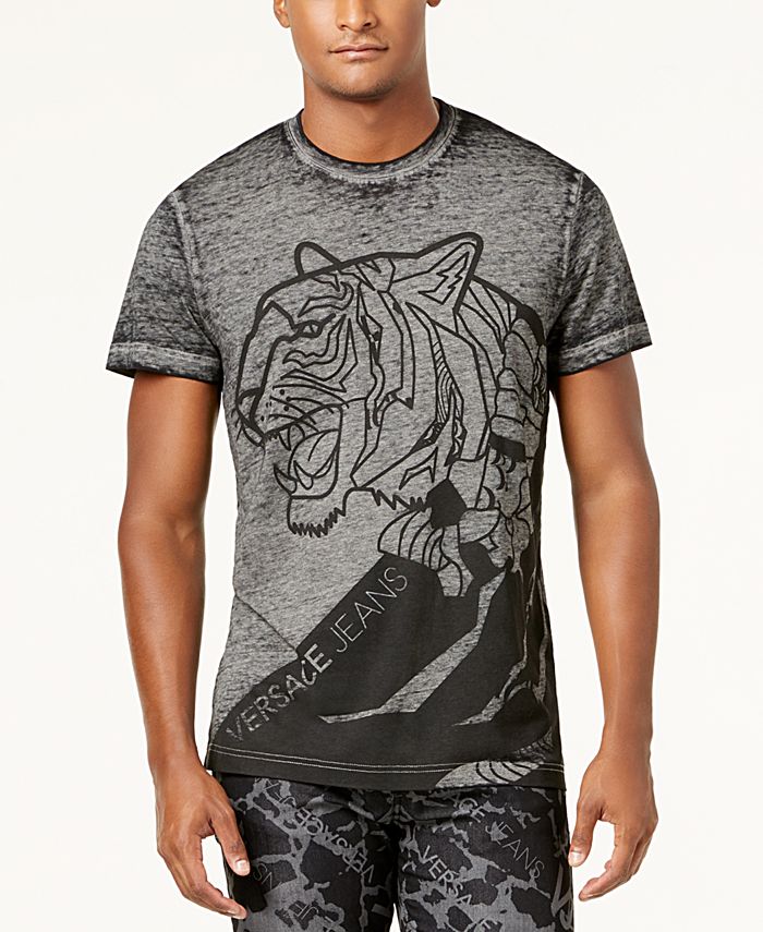 Versace Men's Graphic-Print T-Shirt & Reviews - T-Shirts - Men - Macy's