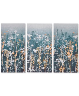 Graham & Brown Wildflower Meadow Wall Art, Set of 3 - Macy's