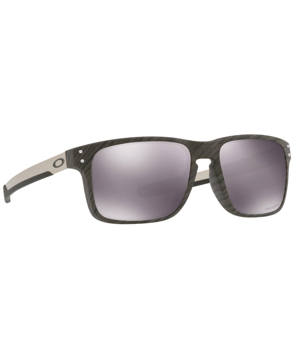 Oakley Holbrook Mix Sunglasses, Oo9384 In Woodgrain,black Prizm