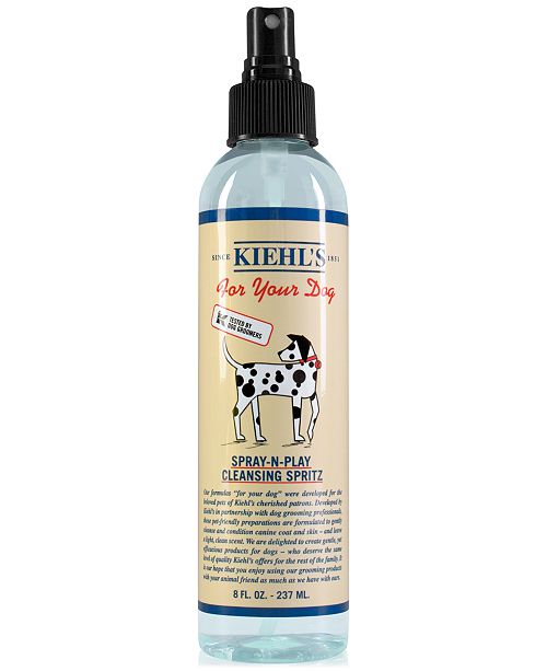 Kiehl's Since 1851 For Your Dog SprayNPlay Cleansing Spritz & Reviews