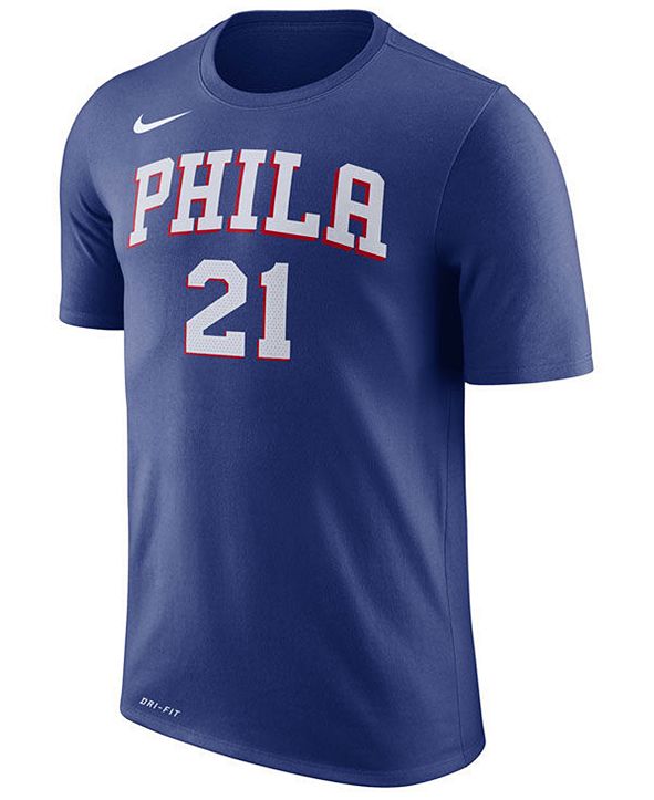 Nike Men's Joel Embiid Philadelphia 76ers Name & Number Player T-Shirt & Reviews - Sports Fan ...