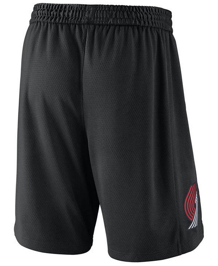 Nike Men's Portland Trail Blazers Icon Swingman Shorts - Macy's