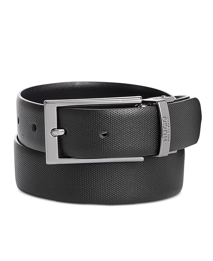 Hugo Boss Men's Gilvio Reversible Leather Belt - Macy's