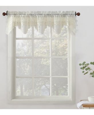 Alison Floral Lace Tier and Valance Collection