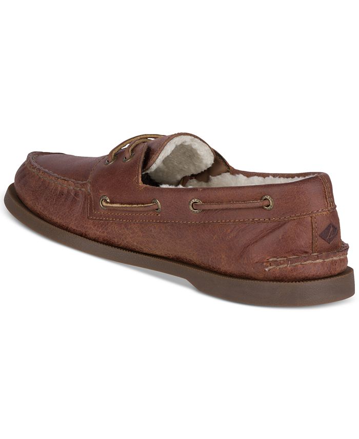 Fur lined sperrys cheap