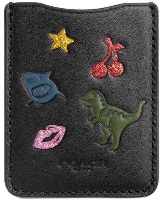 coach phone card holder