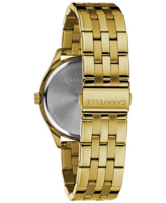  Men's Gold-Tone Stainless Steel Bracelet Watch 41mm