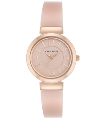 Anne Klein - Women's Light Pink Bangle Bracelet Watch 30mm