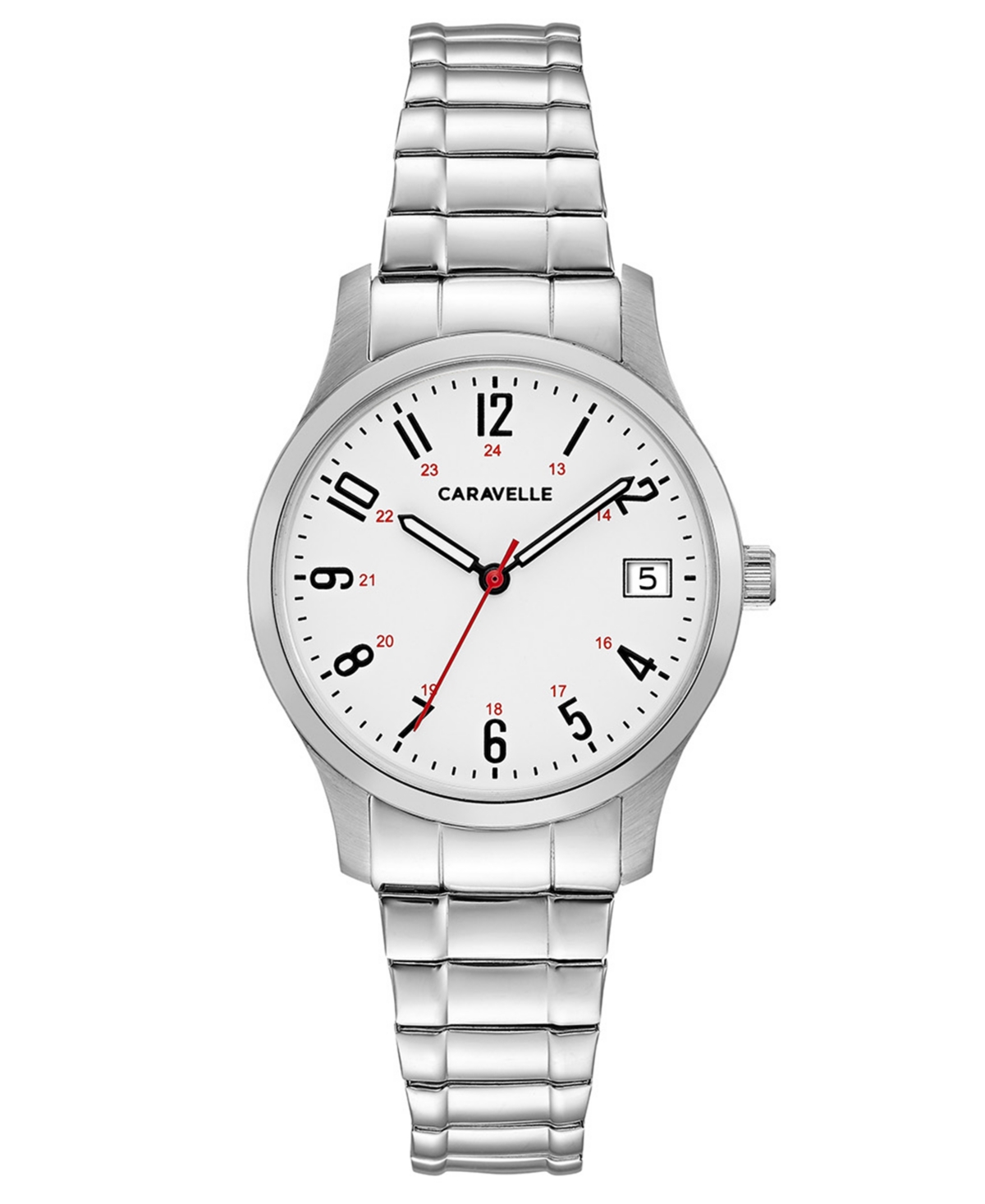 Designed by Bulova Women's Stainless Steel Bracelet Watch 30mm