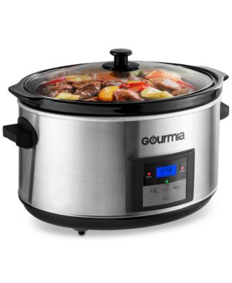 Gourmia - DCP-860 8.5-Qt. Programmable Digital Slow Cooker
